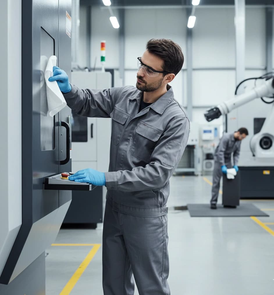 Technical Wiping & Surface Preparation